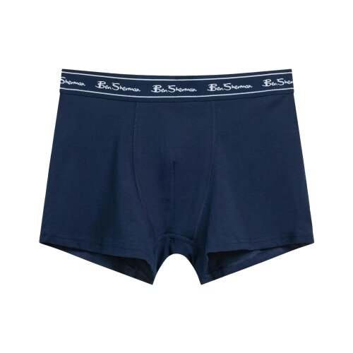 Ben Sherman Mens Signature Striped Modern Boxer Shorts (Pack of 3) - Grey
