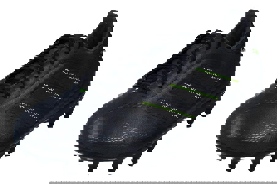 Adidas Copa Pure III League Fg/Mg Mens Football Boots  JH6300 - Black Green Jh6300 - Photo 0