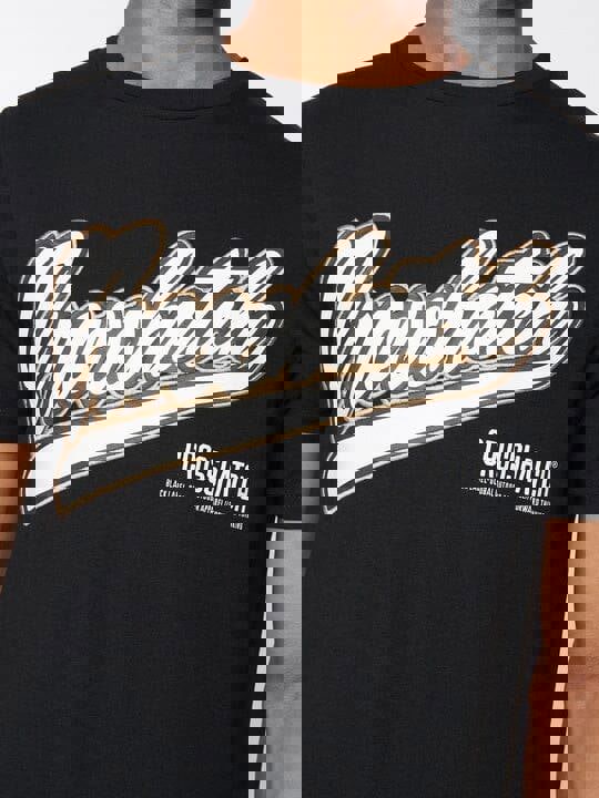 Crosshatch Cronstand T-Shirt Black