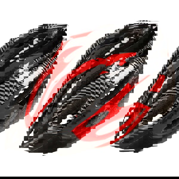 Trespass Adults Unisex Crankster Cycling Helmet - Red X