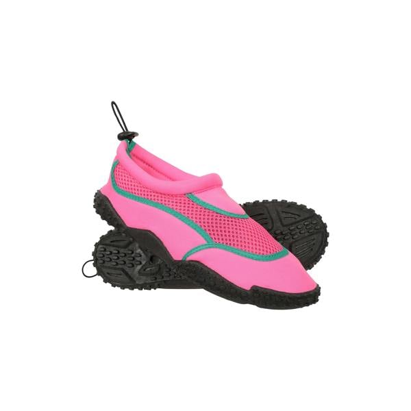 Mountain Warehouse Childrens/Kids Bermuda Adjustable Water Shoes - Bright Pink - 