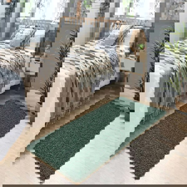 The Rugs Quality Tufted Washable Rug - Stylish Plain Design