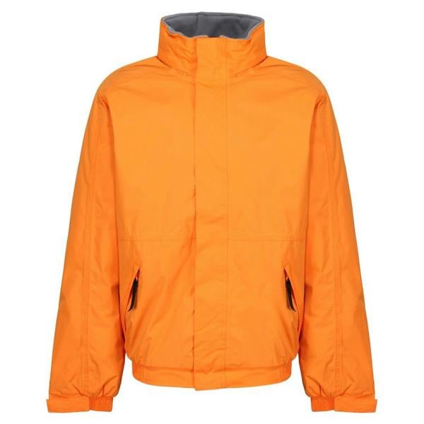 Regatta Professional Mens Waterproof Insulated Jacket - Sun Orange/Seal Grey - 