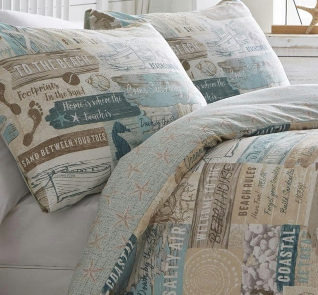 Portfolio Home Seaside Vibes Duvet Cover Set