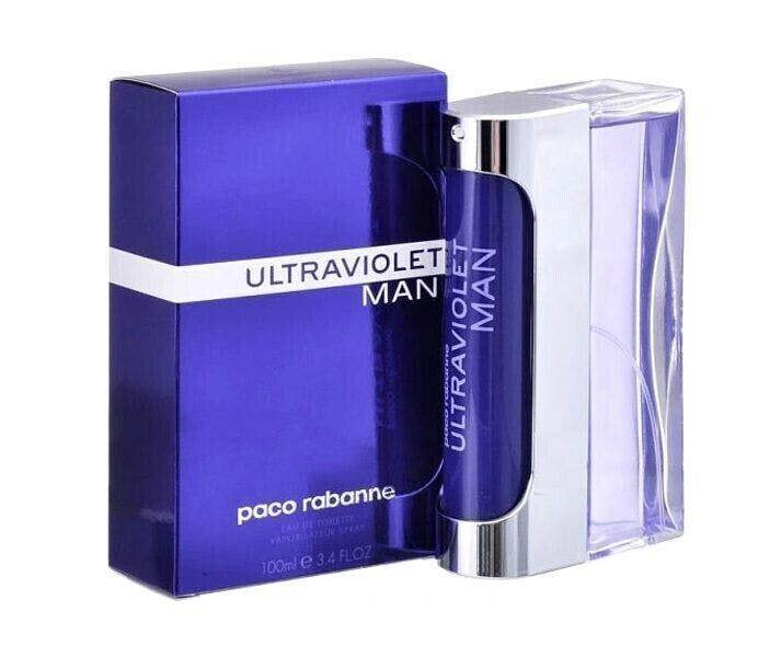 Paco Rabanne Ultraviolet Man 100ml Eau De Toilette EDT Spray For Him