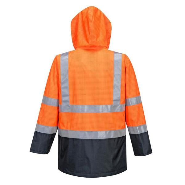 Bizflame Rain Hi-Vis Constrast FR Jacket Portwest