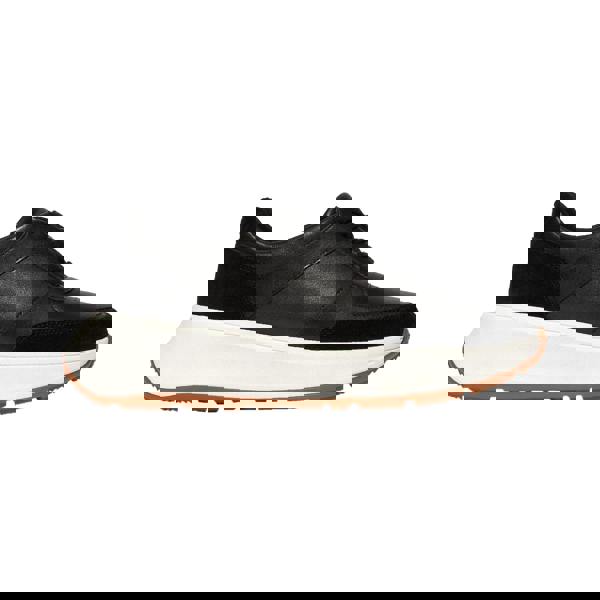 Fit Flop Womens/Ladies F-Mode Leather Flatform Trainers - Black - 