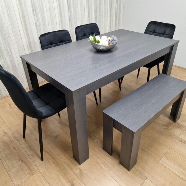 Kosy Koala Dining Table Set with 4 Chairs and a Bench Dining Room and Kitchen table set of 4