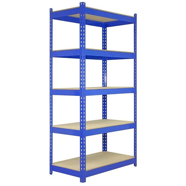 Monster Racking 2 x T-RAX Blue Metal Racking Units (75cm x 150cm x 30cm)