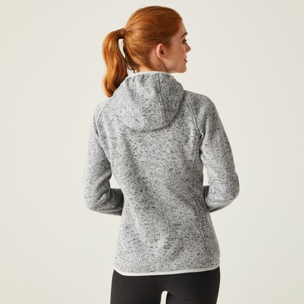 Regatta Women's Newhill Marl Hooded Fleece Jacket - Cyberspace