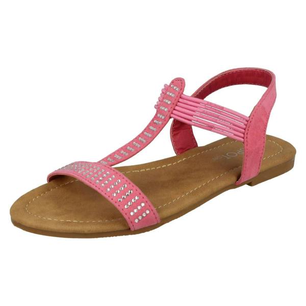 Spot On Girls Spot On Slip On Casual Sandals