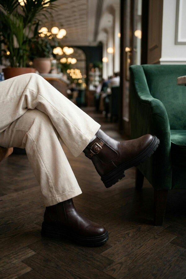 ikrush Zosia Chunky Sole Chelsea Boots