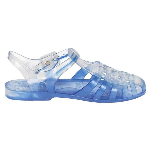 Spot On Ladies Spot On Closed Toe Jelly Shoes