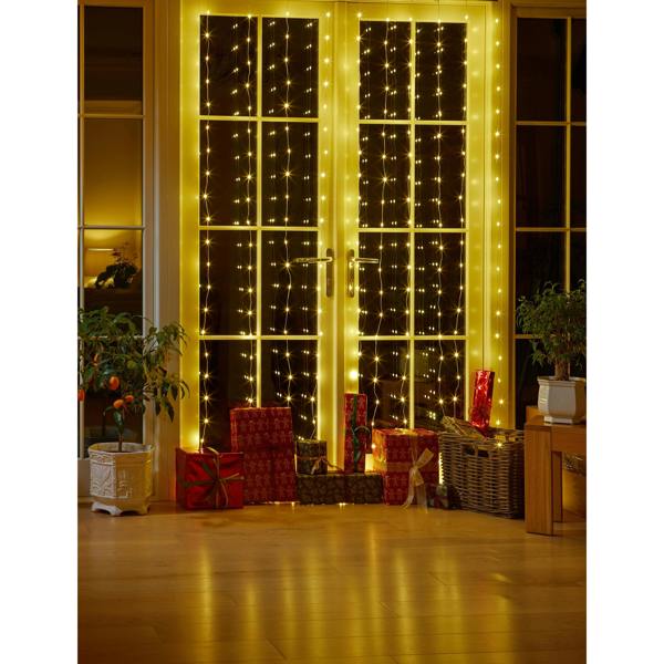 Scotts of Stow Party Curtain Lights Warm White