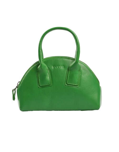 SADDLER GIGI Leather Zip Top Mini Handbag  - Ajustable Strap, Card Holder, Crossbody or Handheld - RFID Protected