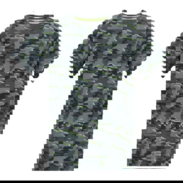 Regatta Childrens/Kids Bosley Camo T-Shirt - Dark Storm