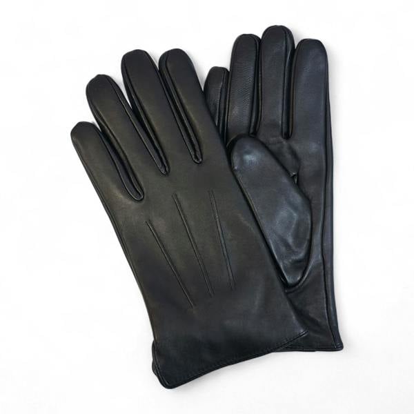 Infinity Leather Men’s Italian Leather Warm Wool Lining Winter Gloves - M-LGV-305