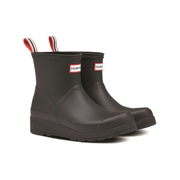 Hunter Original Play Short Wellington Boots Womens - Black