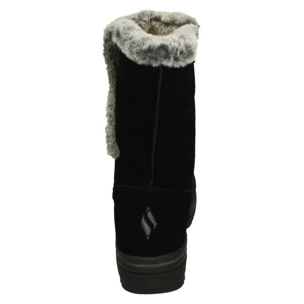 Skechers Ladies Skechers Memory Foam Faux Fur Lined Mid Calf Boots Cool Gal 49864