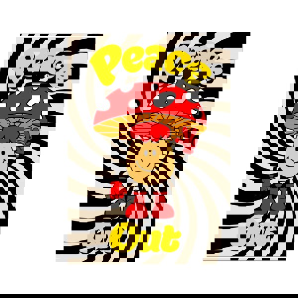 Love Frankie Peace Out Art Print