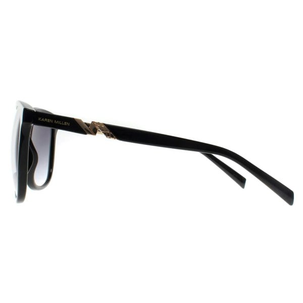 Karen Millen Sunglasses KM5057 001 Black Grey