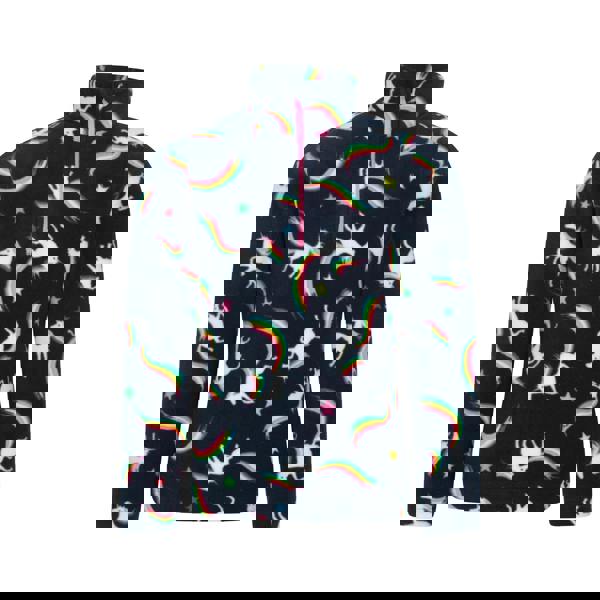 Mountain Warehouse Childrens/Kids Endeavour Unicorn Half Zip Fleece Top - Blue - 