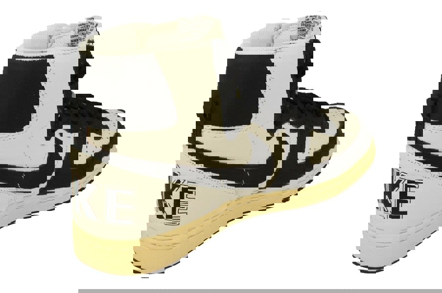 Nike Terminator High PRM Mens Trainers Fd0394  030 - Phantom Black Pale Vanilla 030 - Photo 2