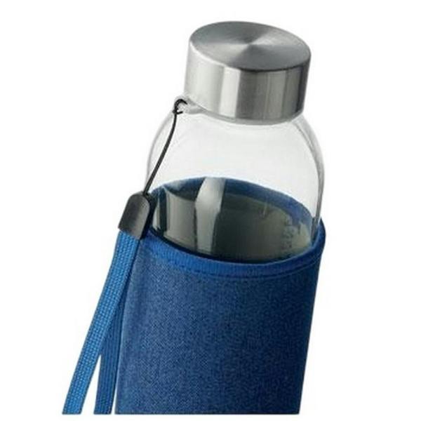 MidOcean Utah Denim Look Glass 500ml Bottle - Blue - 
