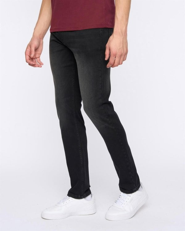 Duck and Cover Overburg Tapered Jeans Black