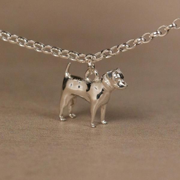 Jack Russell Chain Bracelet - Personalised - Sterling Silver - MYLEE London