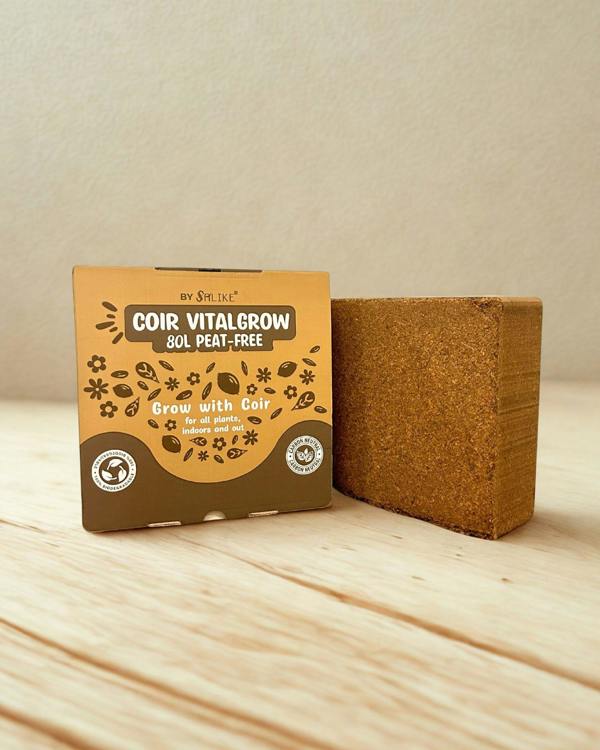 CoirProducts Coir Vital Grow® Potting Mix | Peat‑Free Coir Substrate for Gardening & Plant Growth