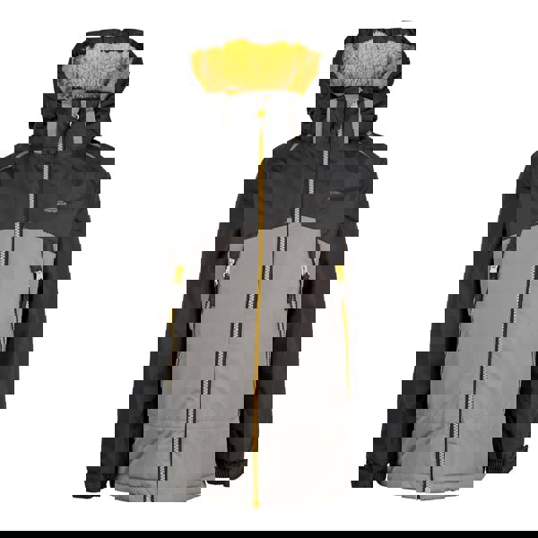 Trespass Childrens/Kids Discover Contrast Zip Jacket - Storm Grey