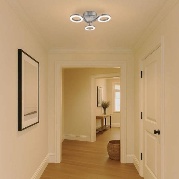 COSYLYTE Juni 3 Ring Integrated LED Ceiling Flush Light