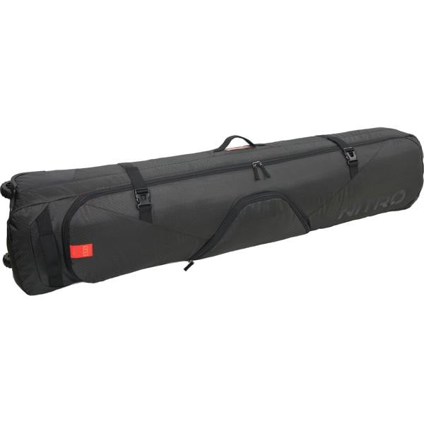 Goode Leisure Nitro Snowboard Travel Bag Wheeled Tracker 165cm Raven Black Padded 90L
