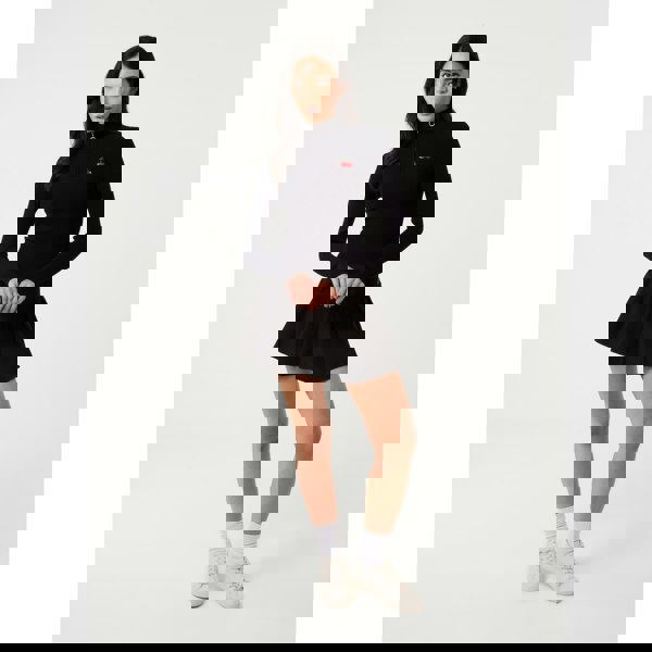 Pink Vanilla Cherry Stripe Half Zip Up Jumper