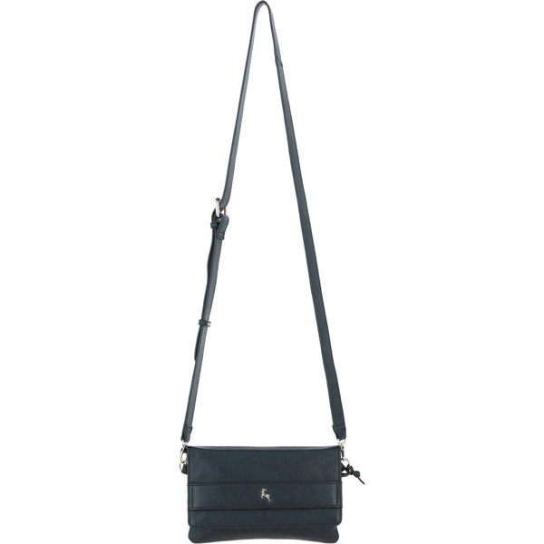 Chic Real Leather Crossbody Bag: 64741