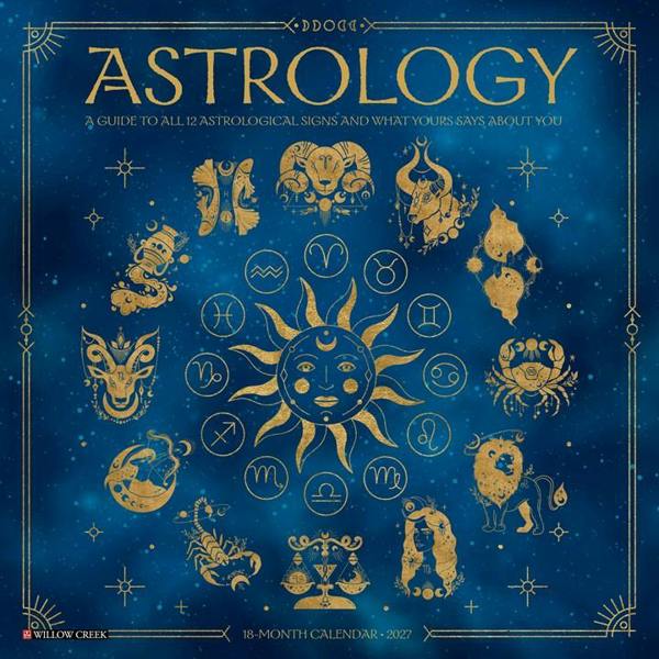 Astrology Calendar 2027, Wall Calendars, Month To View, Lifestyle, Gift