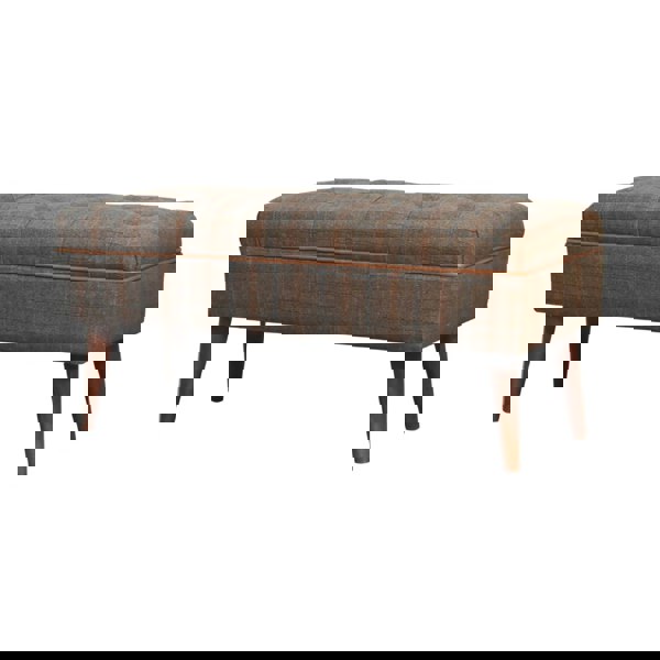 Artisan Furniture Multi Tweed Buffalo Pipe Bench