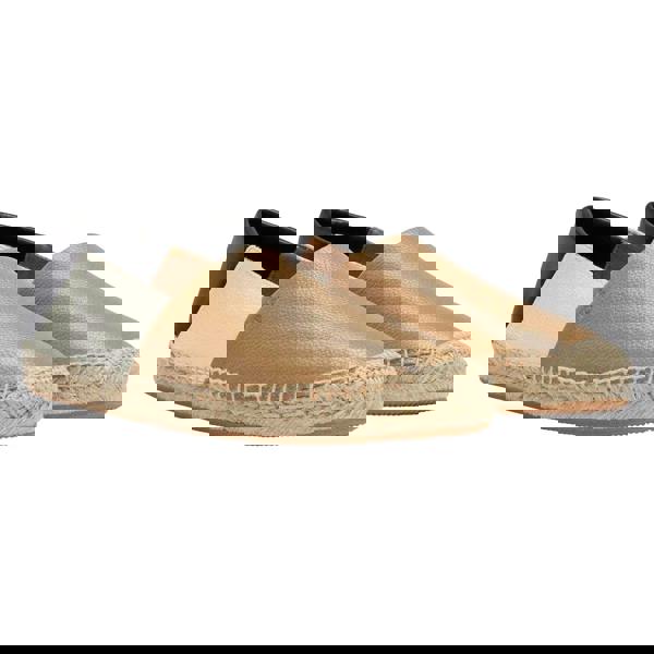 Boss Mens Madeira Colour Block Leather Slip-on Loafers - Beige/Black/White - 