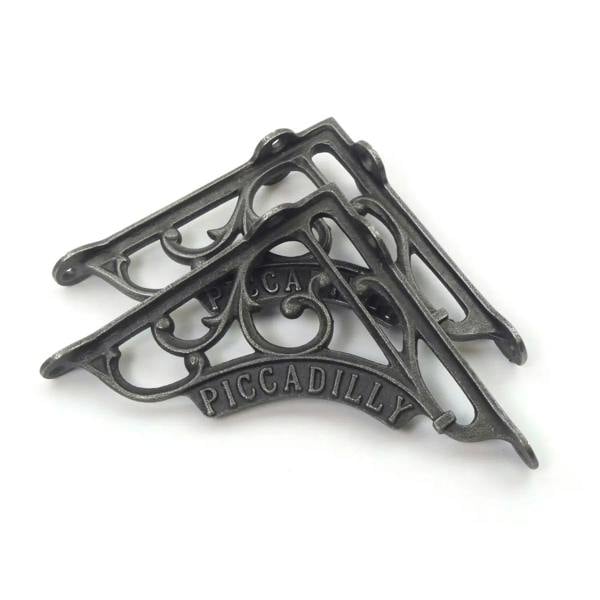Piccadilly Victorian Style Shelf Brackets Antique Cast Iron