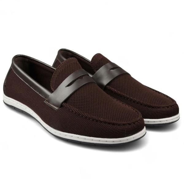 Dolcetto Men’s Breathable Loafers Lightweight Slip-On