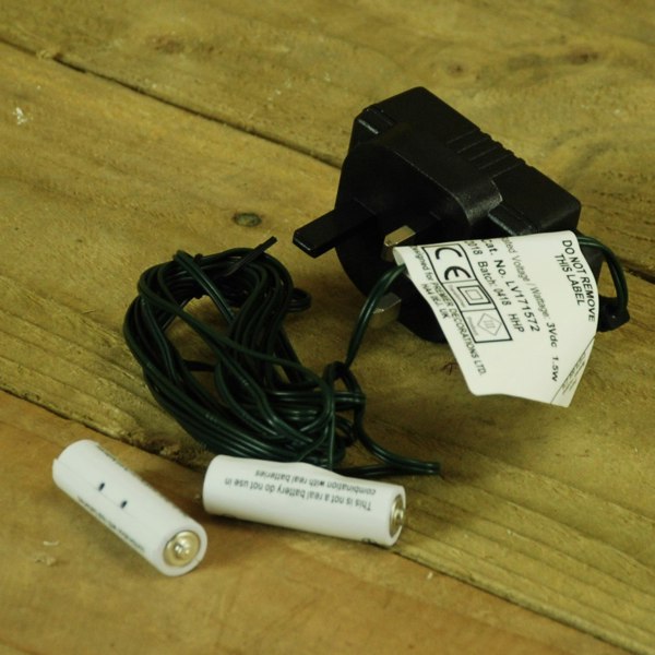 Samuel Alexander 2 x AA Money Saving Battery Replacement Plug In Adapter