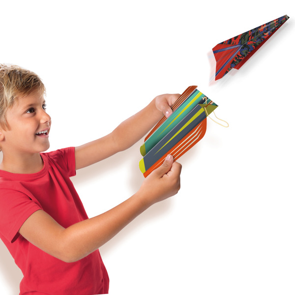 SES Creative Paper plane launcher