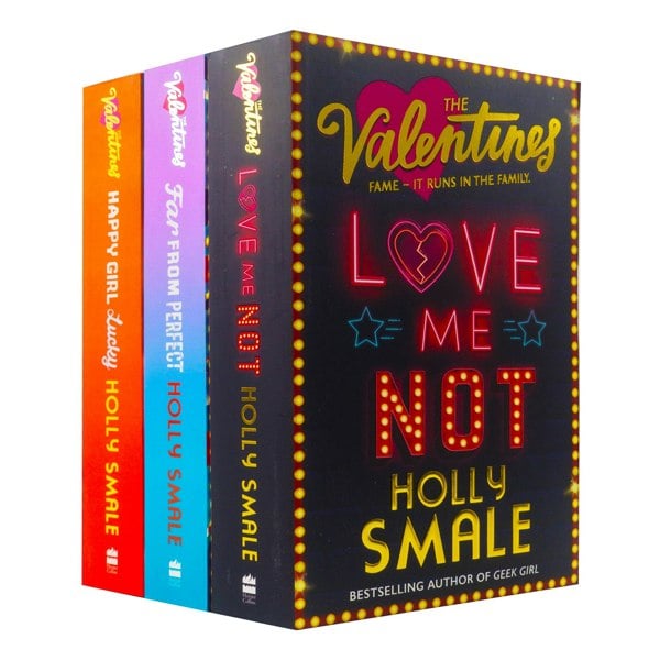 HarperCollins The Valentines Series 3 Books Collection Set by Holly Smale