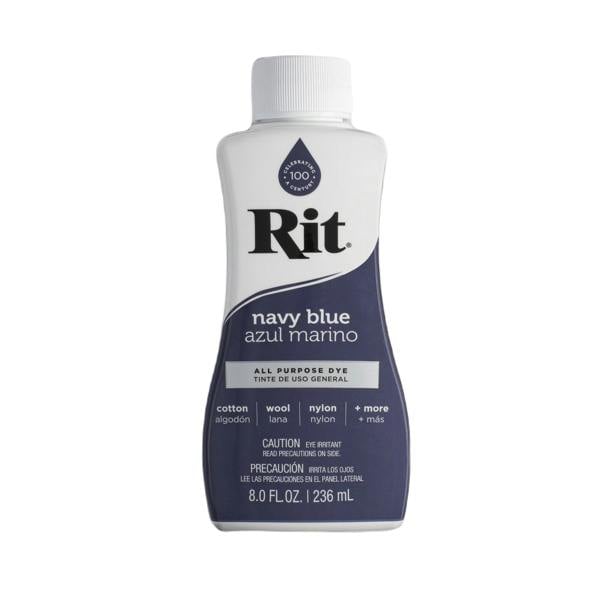 Rit All Purpose Liquid Dye - High Pigment Fabric Colouring Dyes 8oz