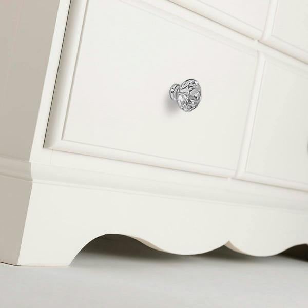 Statement Furniture Romance 2 Over 3 Chest of Drawers with Crystal Handles