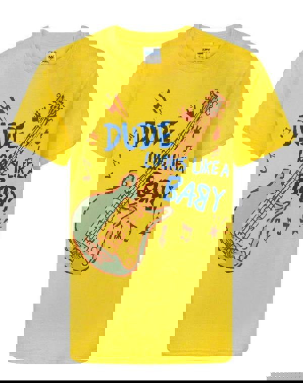 Aerosmith Boys Yellow Short Sleeved T-Shirt