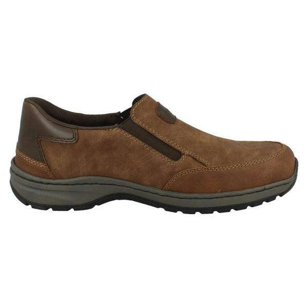 Rieker Mens Rieker Extra Wide Fit Removable Insoles Casual Shoes 03365