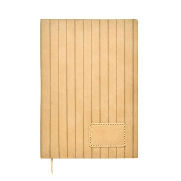 MidOcean Tintray Smokey PU A5 Notebook - Beige - 