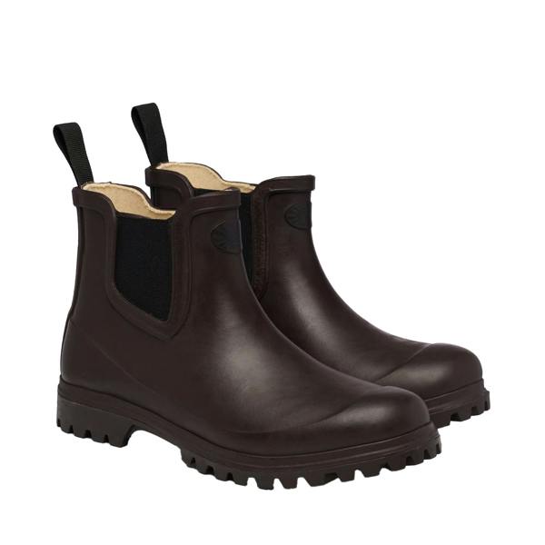 Superga Womens/Ladies 798 Rubber Mid Boots - Dark Brown